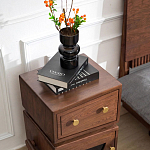 Тумбочка прикроватная с ящиком и дверцей Робот Robot Desk варинант исполнения - 5 | Loft Concept в Саратове