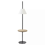 Торшер с полкой для хранения Floor Lamp with Storage Shelf варинант исполнения - 1 | Loft Concept в Саратове