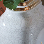 Ваза с золотисто-белыми фрагментами Faces of Imagination варинант исполнения - 10 | Loft Concept в Саратове