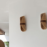 Бра плетеное из ротанга Chainmail варинант исполнения - 4 | Loft Concept в Саратове