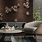 Гипсовая 3D панель с принтографией PM-41 варинант исполнения - 1 | Loft Concept в Саратове