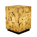 Торшер прямоугольный из натурального камня Calcite Geometry варинант исполнения - 6 | Loft Concept в Саратове