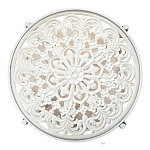 Журнальный столик из натурального дерева в винтажном стиле Openwork Coffee Table варинант исполнения - 2 | Loft Concept в Саратове