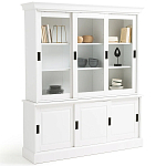 Витрина из массива сосны Cobbett White Wood Showcase варинант исполнения - 1 | Loft Concept в Саратове