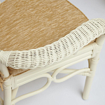 Комплект обеденный из ротанга Eloise grand white варинант исполнения - 6 | Loft Concept в Саратове