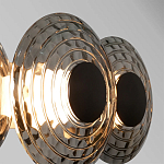 Бра из трех стеклянных фактурных дисков Eyepiece варинант исполнения - 2 | Loft Concept в Саратове