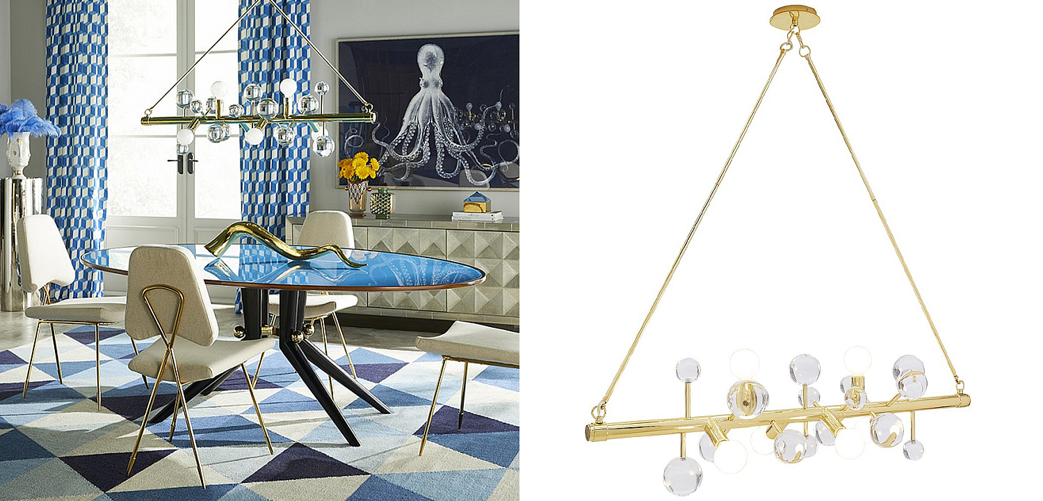 Люстра Jonathan Adler SIX-LIGHT LINEAR CHANDELIER Clear Люстра Jonathan Adler SIX-LIGHT LINEAR CHANDELIER Clear - Loft-Concept в Саратове