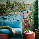 Обои ручная роспись Little London Jubilee Colourway варинант исполнения - 3 | Loft Concept в Саратове