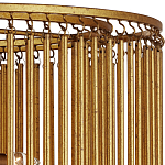 Потолочный светильник двухъярусный золотого цвета Metal Tentacles варинант исполнения - 1 | Loft Concept в Саратове