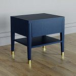 Прикроватная тумбочка с ящиком Elsa Dreams Blue варинант исполнения - 4 | Loft Concept в Саратове