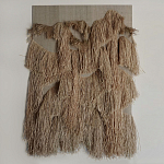 Декор настенный из соломы рафия CANVAS RAFFIA Decor варинант исполнения - 3 | Loft Concept в Саратове