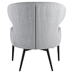 Современное мягкое кресло на металлических ножках Rakush Grey варинант исполнения - 3 | Loft Concept в Саратове