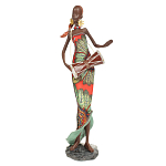 Фигурка негритянка с барабаном Ethno girl варинант исполнения - 1 | Loft Concept в Саратове