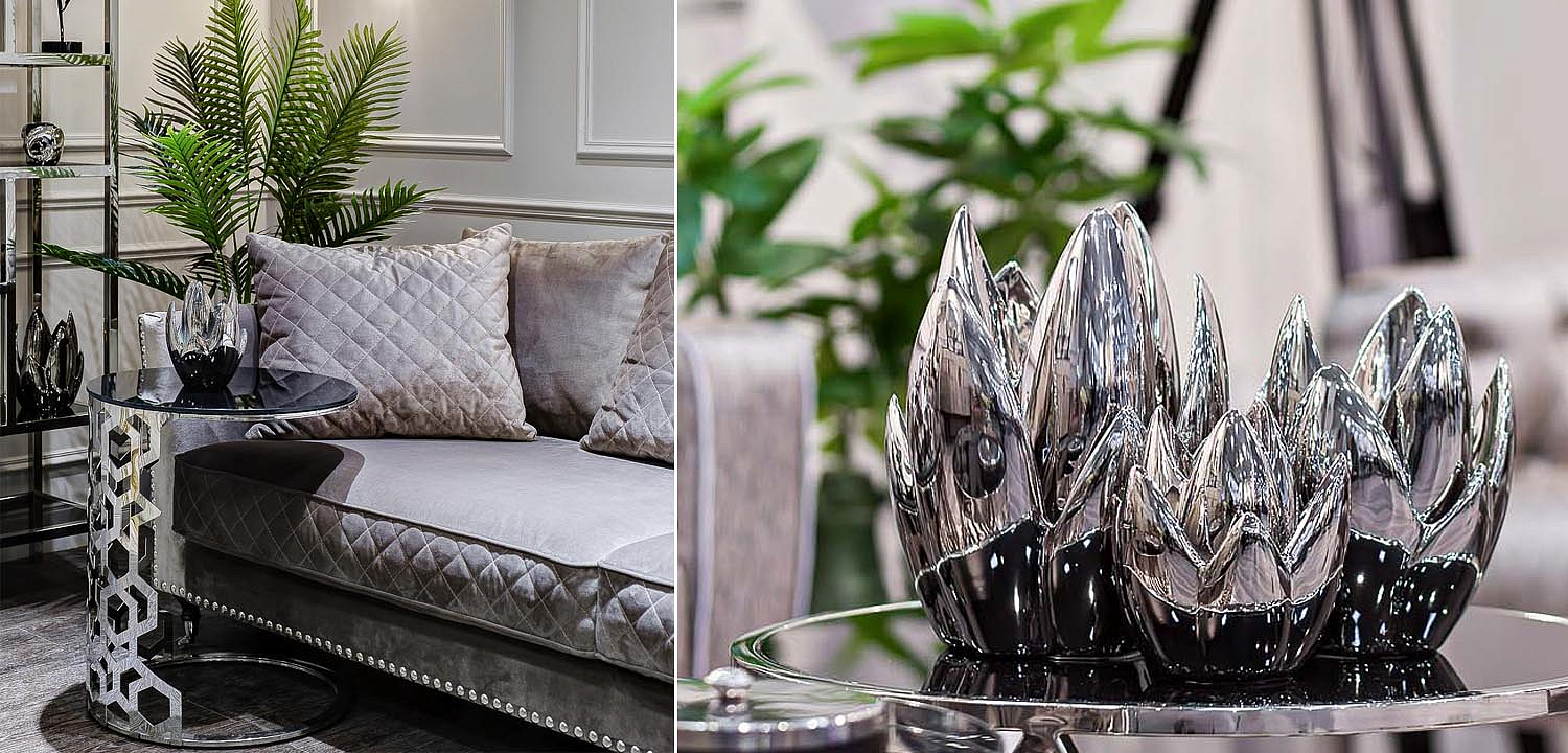 Подсвечник Solange silver Подсвечник Solange silver - Loft-Concept в Саратове