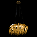 Люстра круглая подвесная с металлическими дугами и длинными цепочками 80 см Atlantis Chain варинант исполнения - 13 | Loft Concept в Саратове