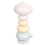 Настольная лампа из стеклянных сфер в пастельных тонах Высота 48 см Pastel Lunaria варинант исполнения - 2 | Loft Concept в Саратове