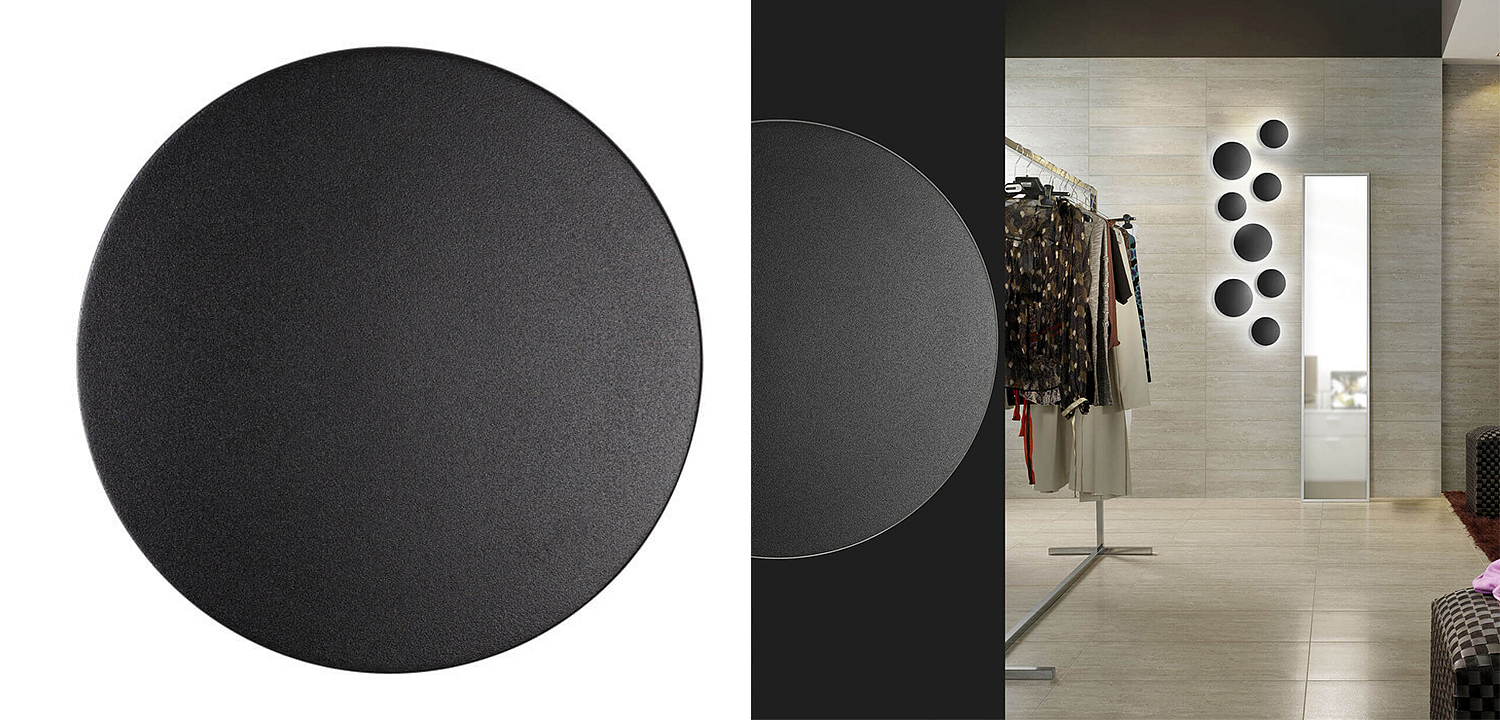 Бра Disco Piatto Black Sconce Бра Disco Piatto Black Sconce - Loft-Concept в Саратове