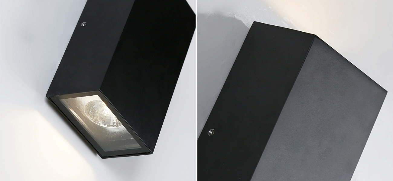Прямоугольное уличное бра Leschel Прямоугольное уличное бра Leschel - Loft-Concept в Саратове