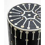 Дизайнерские приставной столик с инкрустацией Mandika Bone Inlay Stool варинант исполнения - 1 | Loft Concept в Саратове