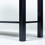 Черная консоль с выдвижными ящиками Monica варинант исполнения - 4 | Loft Concept в Саратове