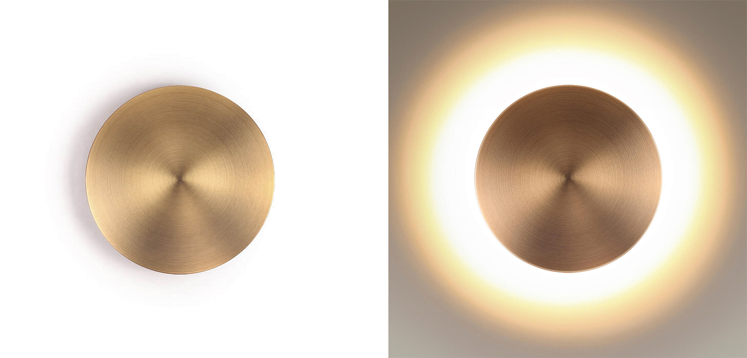 Бра Disco Piatto Bronze Sconce Бра Disco Piatto Bronze Sconce - Loft-Concept в Саратове