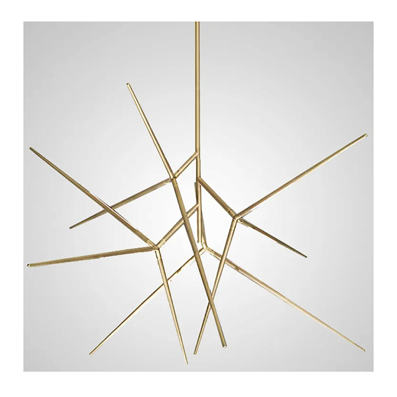 Люстра FLASK Gold Золотой в Саратове | Loft Concept 