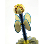 Статуэтка тропический фрукт Pandora Tropical Fruit Grey Yellow Flower варинант исполнения - 1 | Loft Concept в Саратове