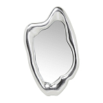 Зеркало в серебряной раме Liquid Iron варинант исполнения - 1 | Loft Concept в Саратове