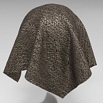 Мебельная ткань Шенилл коричневый цвет 138 см T4-41 варинант исполнения - 4 | Loft Concept в Саратове