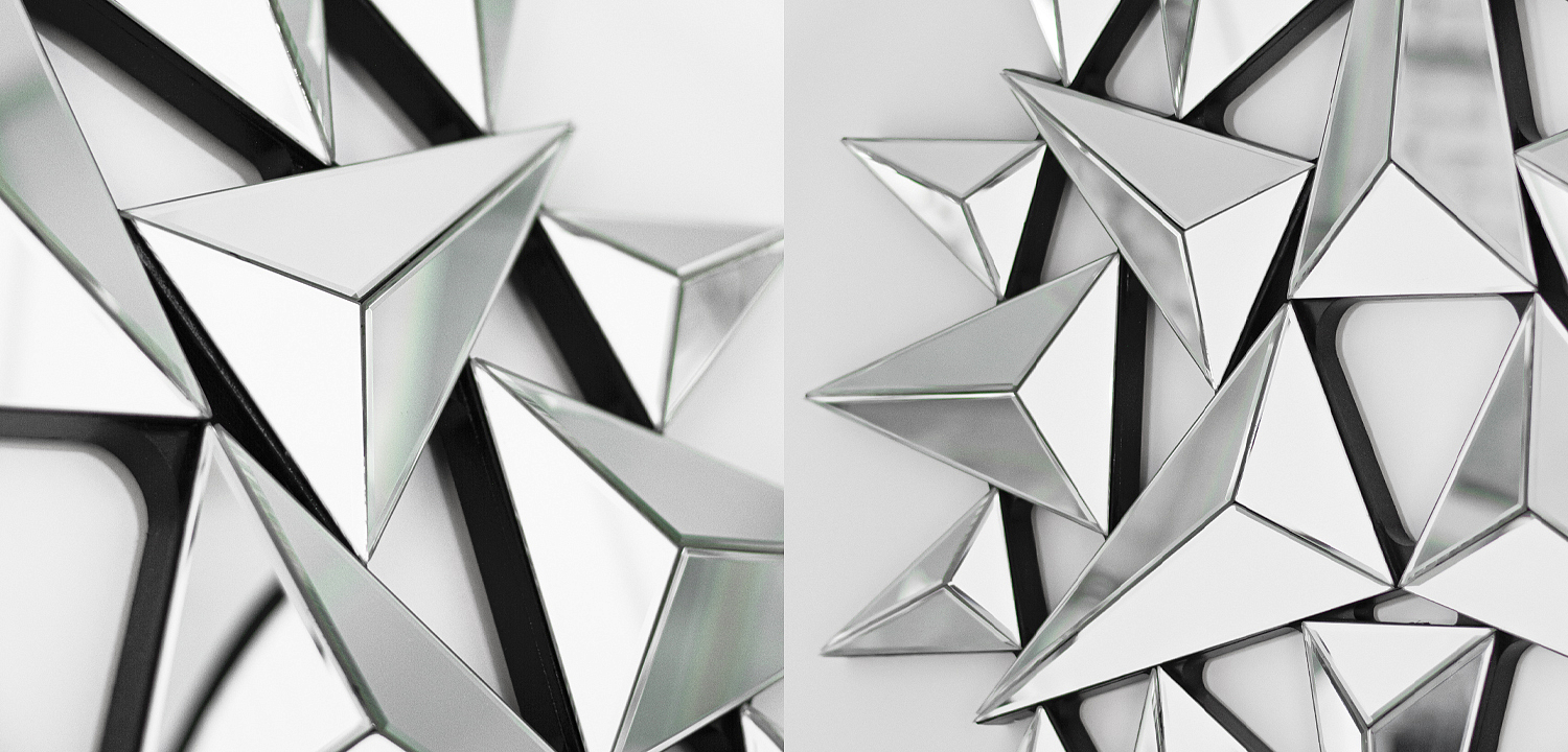 Арт-объект на стену Mirror Spikes Арт-объект на стену Mirror Spikes - Loft-Concept в Саратове