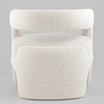 Кресло дизайнерское для лаунж зоны жемчужного цвета Pearl Lounge варинант исполнения - 7 | Loft Concept в Саратове