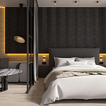 Гипсовая 3D панель с принтографией PE-08 варинант исполнения - 1 | Loft Concept в Саратове