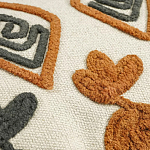 Подушка декоративная с вышивкой и кисточками Divine Abstractions варинант исполнения - 2 | Loft Concept в Саратове