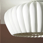 Потолочный светильник керамический Ceramic Embossed Lamp варинант исполнения - 3 | Loft Concept в Саратове