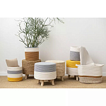 Корзина для хранения Interlacement Stripes варинант исполнения - 3 | Loft Concept в Саратове