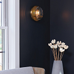 Бра округлой формы с многогранным стеклянным плафоном Hinkley варинант исполнения - 11 | Loft Concept в Саратове