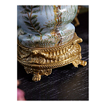 Ваза из фарфора с бронзовыми элементами Tropical Garden варинант исполнения - 9 | Loft Concept в Саратове