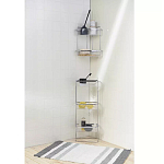 Полка напольная трехъярусная для ванной Bathroom Floor Shelf варинант исполнения - 5 | Loft Concept в Саратове