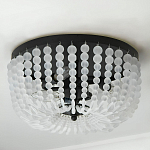 Потолочный светильник круглый с стеклянными бусинами Uniformity варинант исполнения - 3 | Loft Concept в Саратове