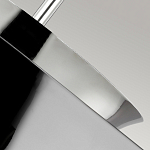 Подвесной светильник с широким многоярусным металлическим плафоном цвета никель в современном стиле Feiss варинант исполнения - 3 | Loft Concept в Саратове