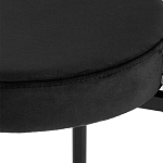 Табурет с мягким круглым сиденьем RIO Black варинант исполнения - 3 | Loft Concept в Саратове