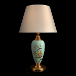 Настольная лампа голубая с изображением птиц Slip Away варинант исполнения - 2 | Loft Concept в Саратове