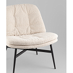 Кресло лаунж Tail молочный варинант исполнения - 2 | Loft Concept в Саратове