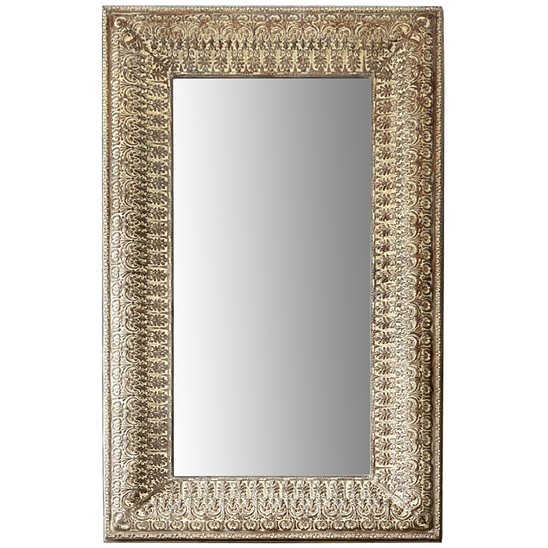 Настенное зеркало Halbert Mirror Зеркало Бежевый Коричневый Настенное зеркало Halbert Mirror Зеркало Бежевый Коричневый в Саратове | Loft Concept