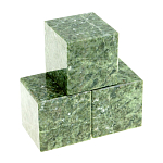 Камни для охлаждения виски из натурального камня жадеит Natural Stone Cube варинант исполнения - 1 | Loft Concept в Саратове