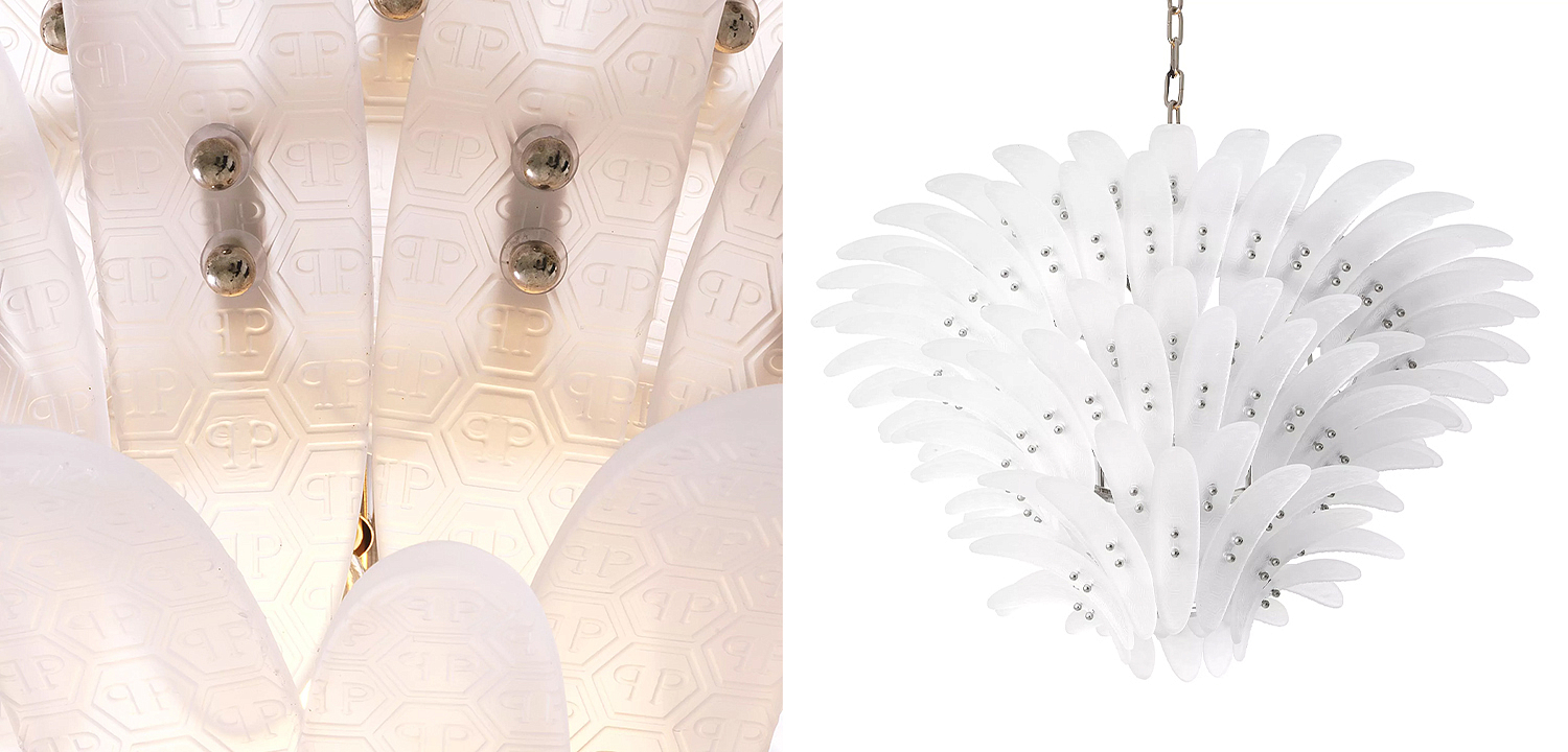 Люстра Philipp Plein Chandelier Bel Air L Белая Люстра Philipp Plein Chandelier Bel Air L Белая - Loft-Concept в Саратове