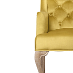 Кресло Mason Classical Armchair gold velour варинант исполнения - 4 | Loft Concept в Саратове