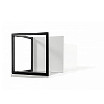 Полка навесная белая открытая Strict Lines  варинант исполнения - 4 | Loft Concept в Саратове