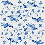 Плитка с узором Пистолеты варинант исполнения - 2 | Loft Concept в Саратове