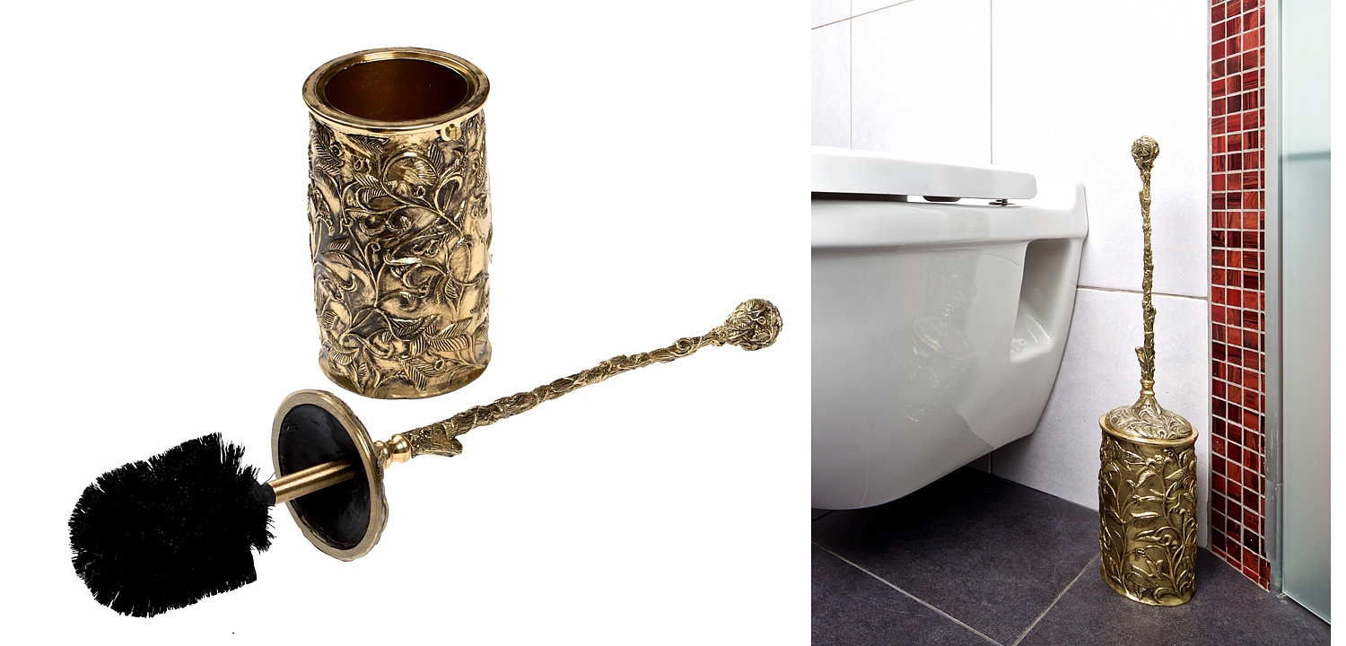 Ёрш для туалета Bronze Toilet Brush Ёрш для туалета Bronze Toilet Brush - Loft-Concept в Саратове
